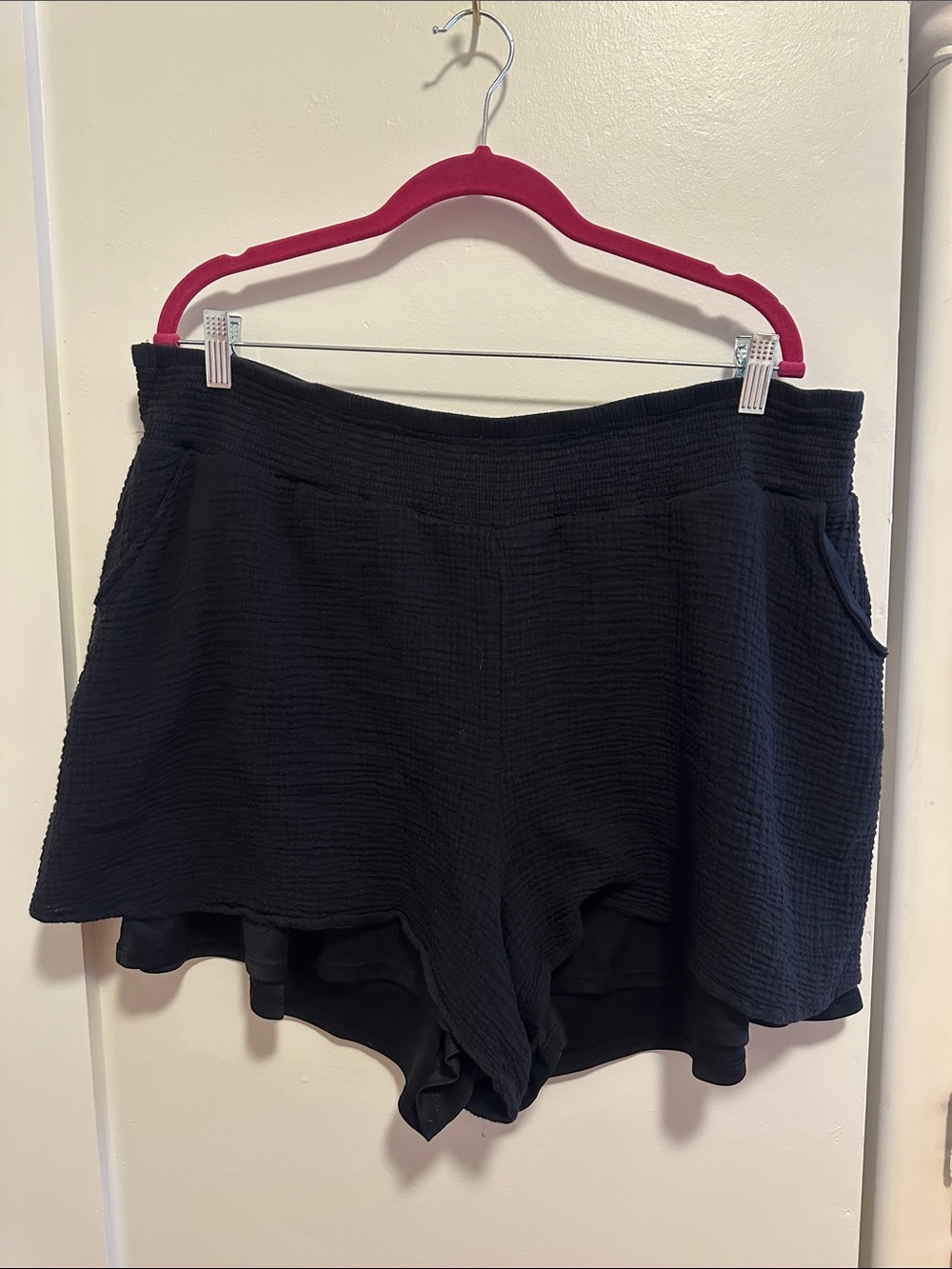 Torrid Layered Black Shorts